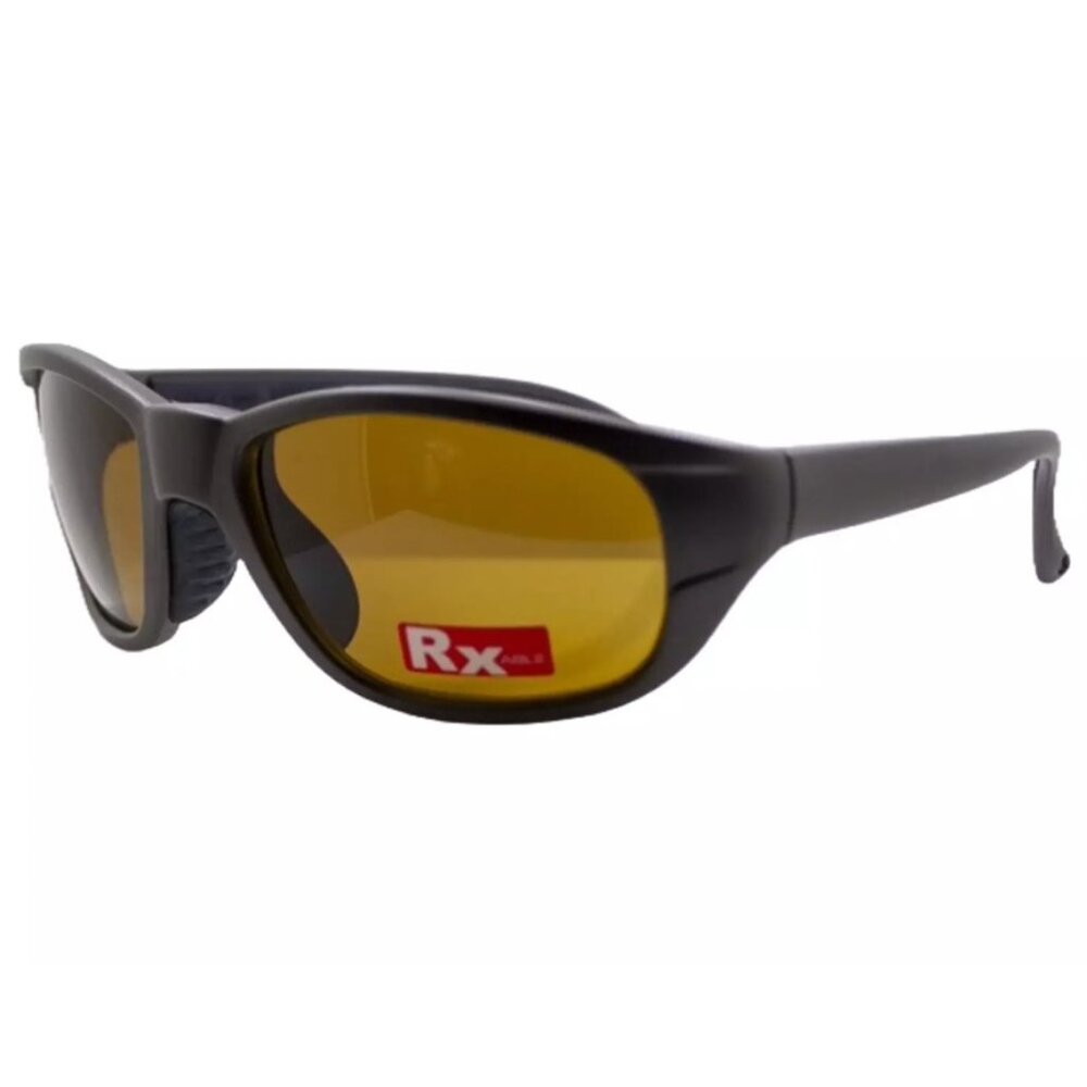 Liberty Sport Men's ACLIB020 REEF Matte Grey / Brown Tinted Sunglasses